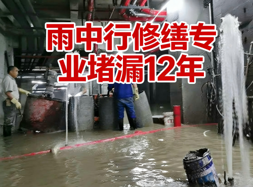 驻马店地下室防水堵漏案例